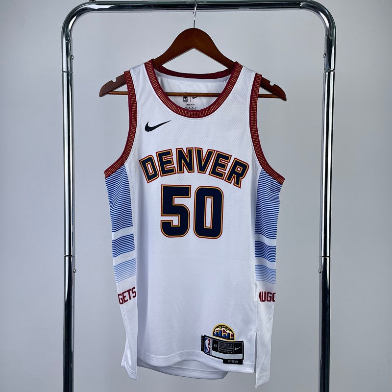 Maillot Denver Nuggets City Edition 2022-23 - Blanc