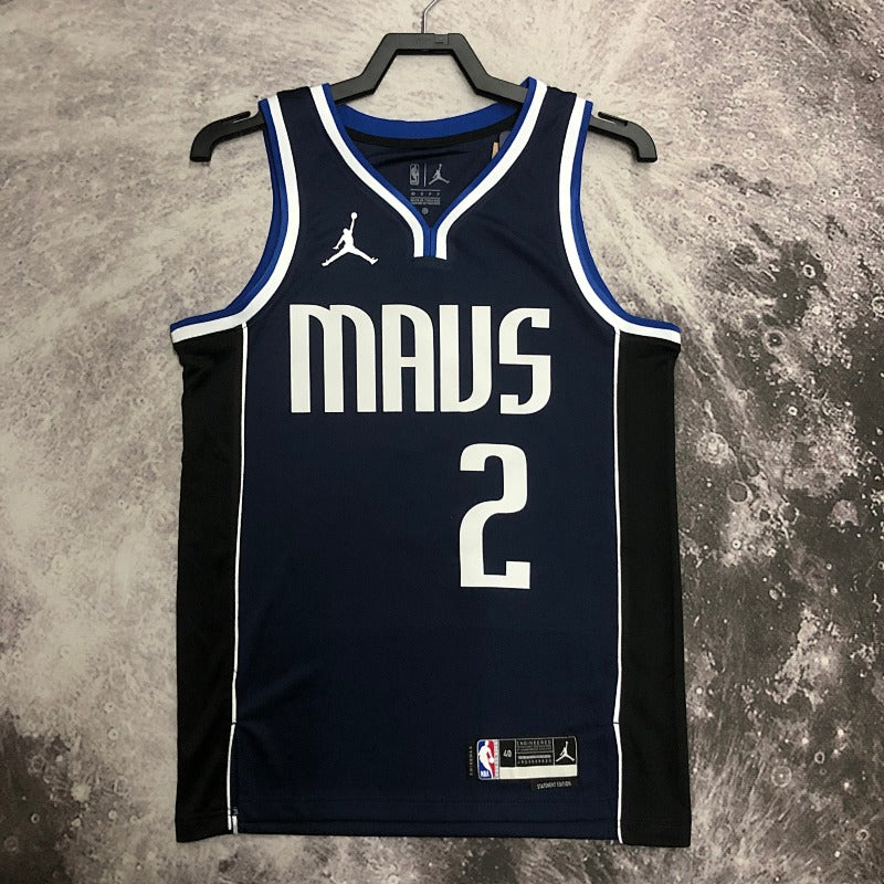 Maillot Dallas Mavericks Statement Edition 2022-23 - Bleu marine