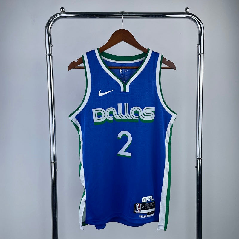Maillot Dallas Mavericks City Edition 2022-23 Metroplex - Bleu