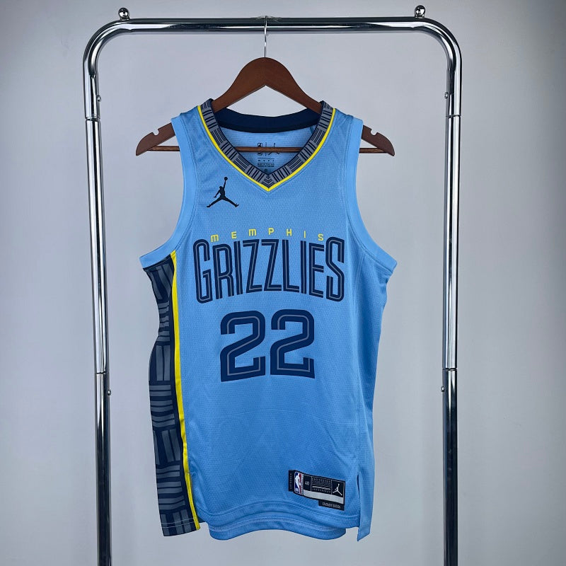 Maillot Memphis Grizzlies Statement Edition 2022-23 - Bleu clair