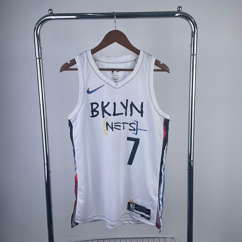 Maillot Brooklyn Nets City Edition 2022-23 Basquiat - Blanc