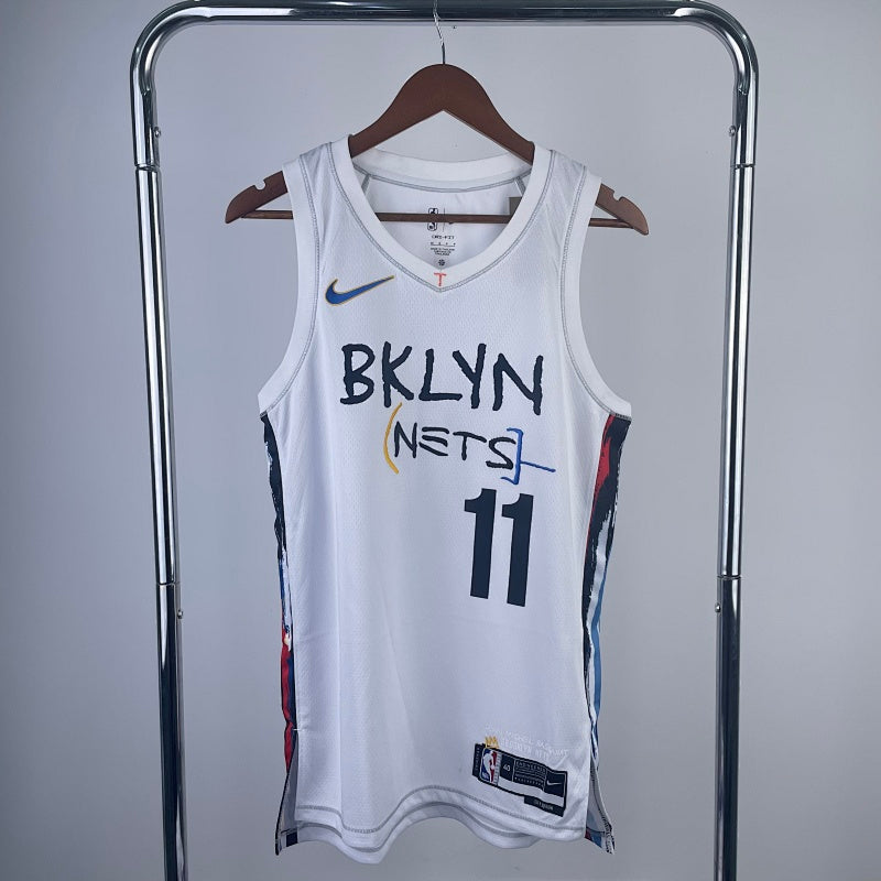 Maillot Brooklyn Nets City Edition 2022-23 Basquiat - Blanc