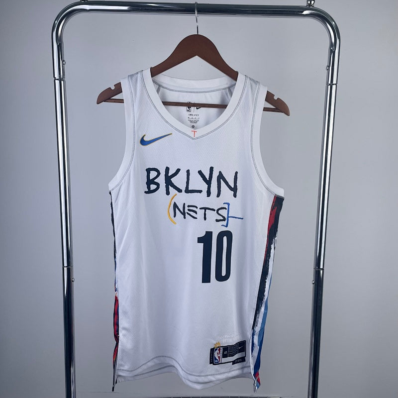 Maillot Brooklyn Nets City Edition 2022-23 Basquiat - Blanc