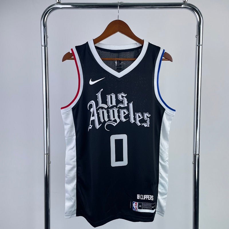 Maillot Los Angeles Clippers City Edition 2020-21 Los Angeles - Noir