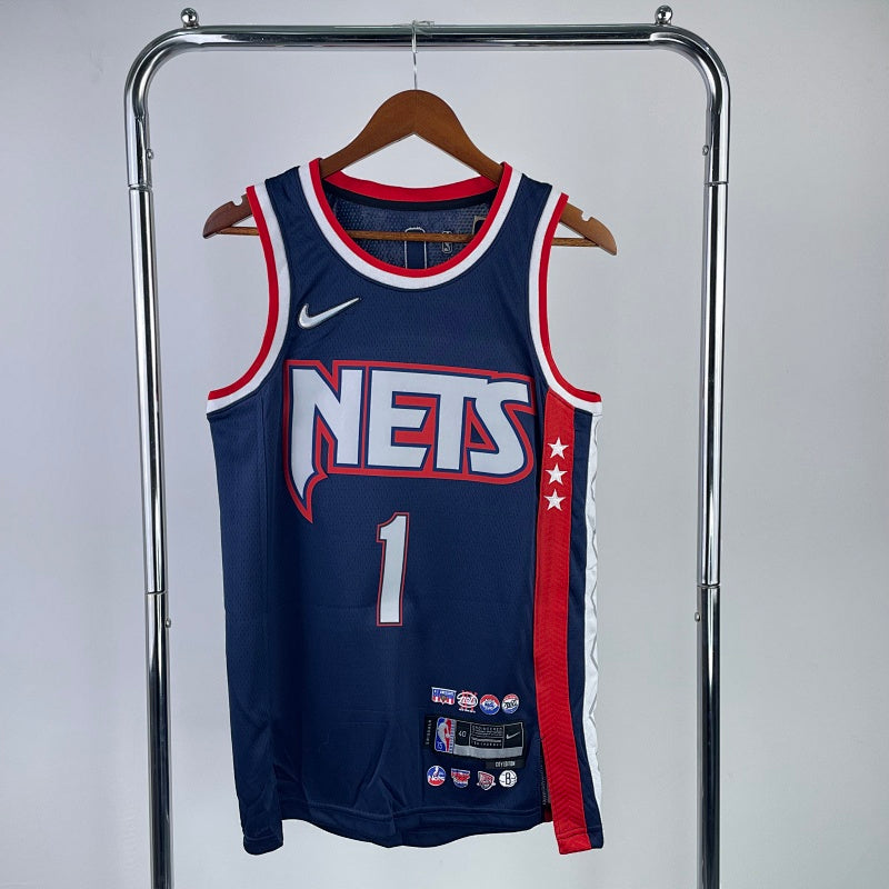 Maillot Brooklyn Nets City Edition 2021-22 - Bleu marine