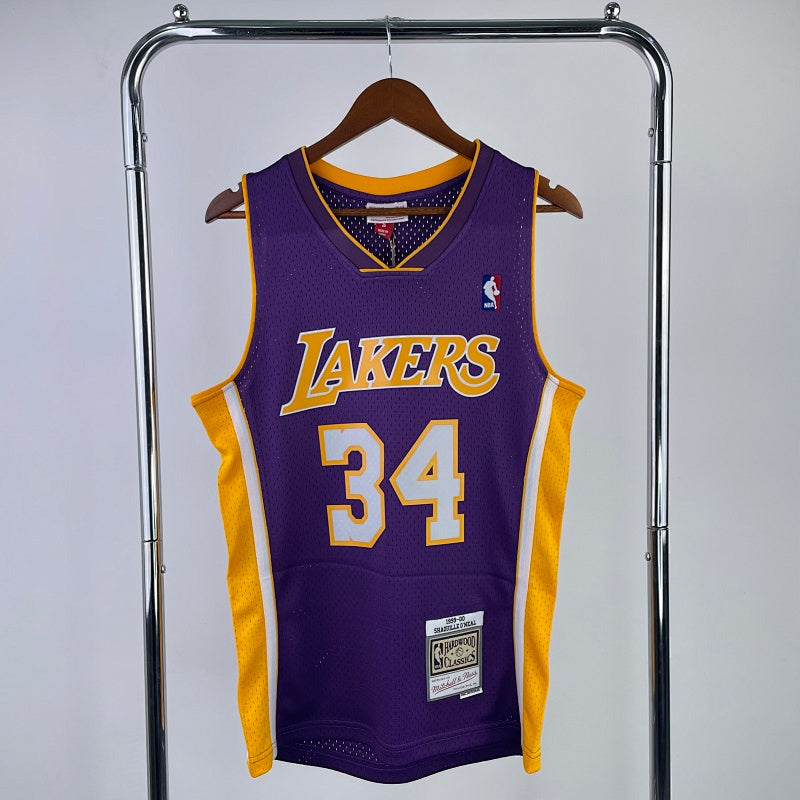 Maillot Los Angeles Lakers Hardwood Classics Col V - Violet