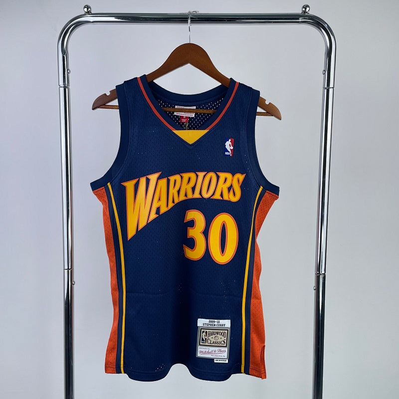 Maillot Golden State Warriors Hardwood Classics - Bleu marine