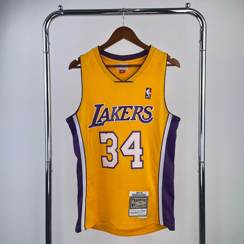 Maillot Los Angeles Lakers Hardwood Classics Col V - Or