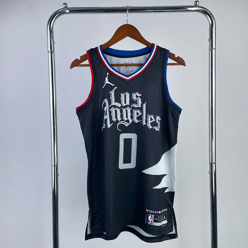 Maillot Los Angeles Clippers Statement Edition 2022-23 Los Angeles - Noir