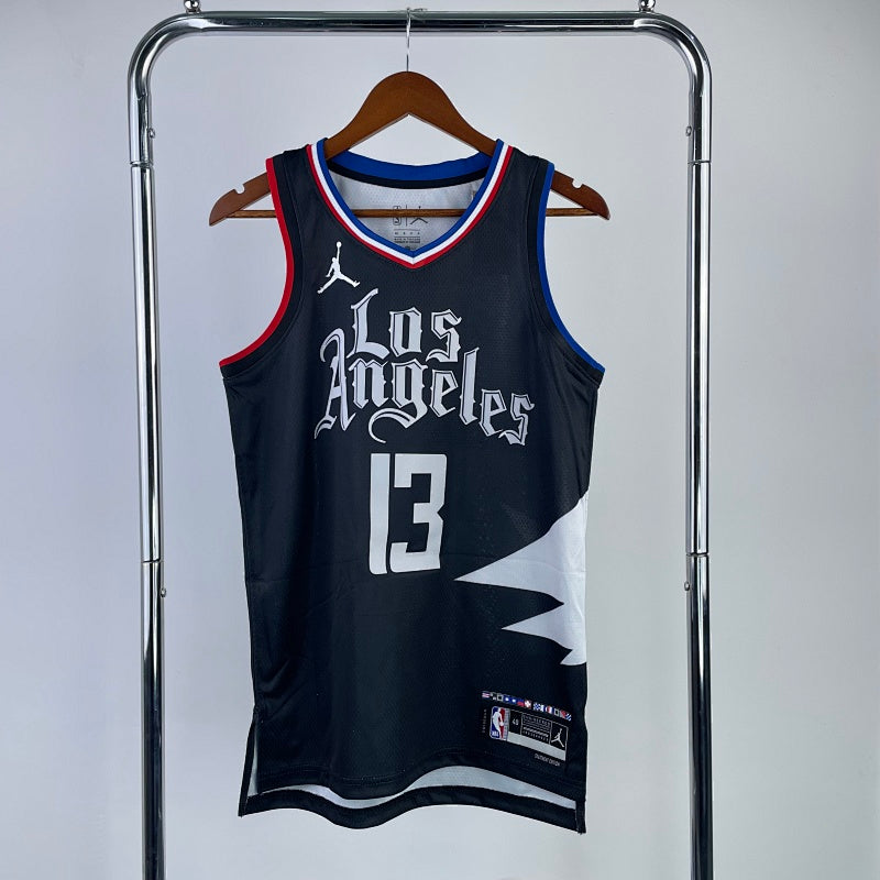 Maillot Los Angeles Clippers Statement Edition 2022-23 Los Angeles - Noir