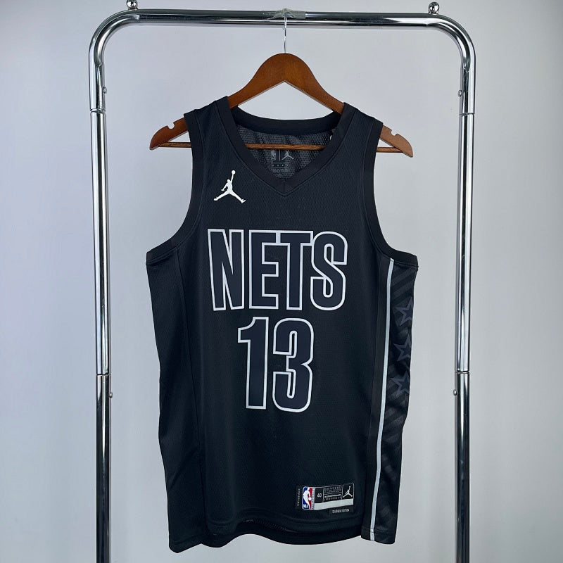 Maillot Brooklyn Nets Statement Edition 2022-23 - Noir