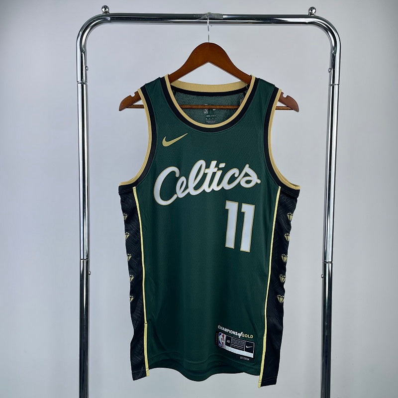 Maillot Boston Celtics City Edition 2022-23 Champions of Gold - Vert