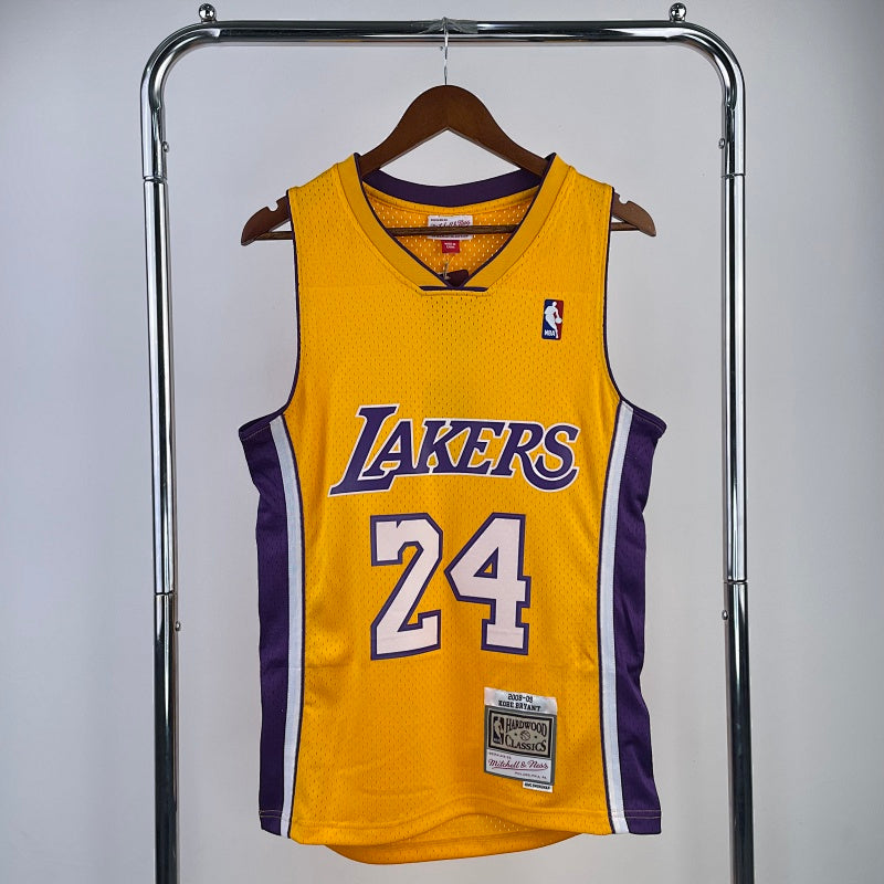 Maillot Los Angeles Lakers Hardwood Classics Col V - Or
