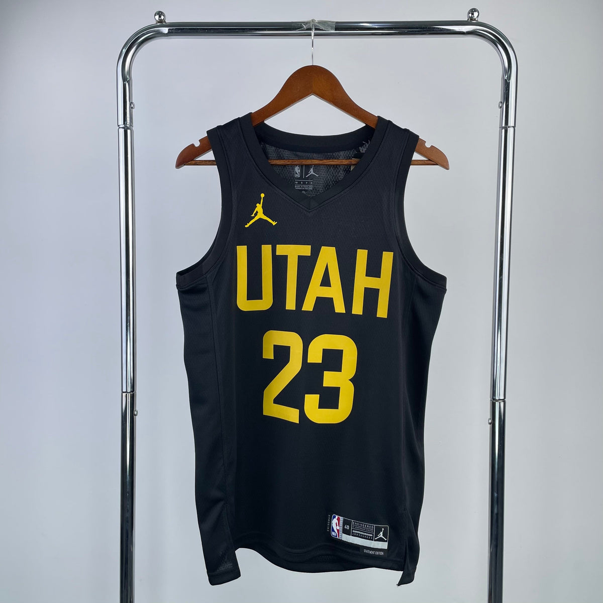 Maillot Utah Jazz Statement Edition 2022-23 - Noir