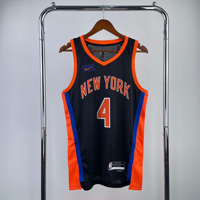 Maillot New York Knicks City Edition 2022-23 Bridging the Gap - Noir