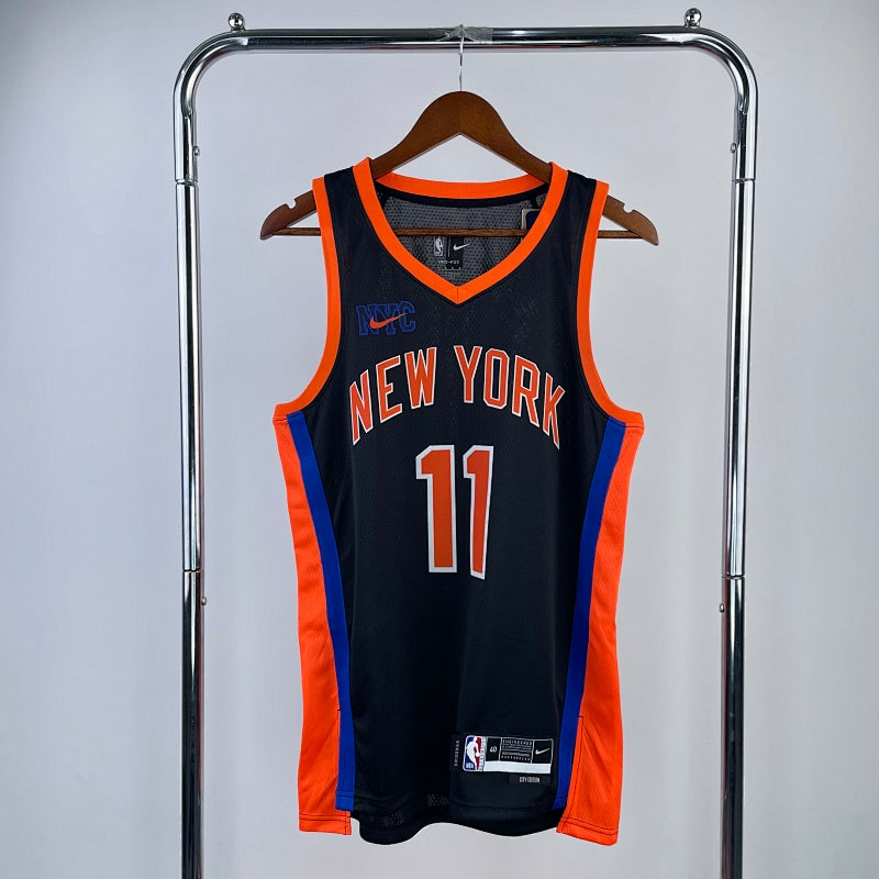Maillot New York Knicks City Edition 2022-23 Bridging the Gap - Noir