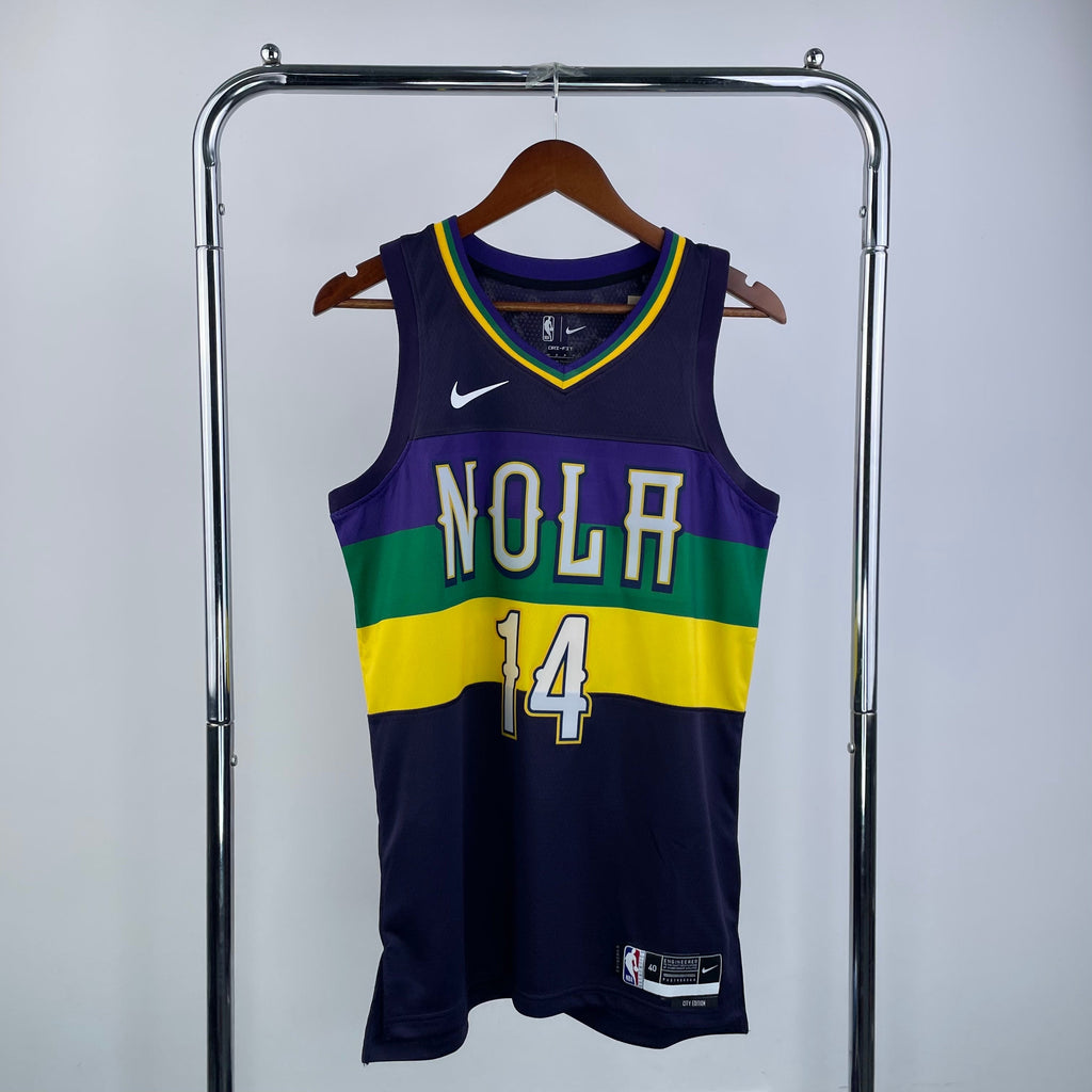 Maillot New Orleans Pelicans City Edition 2022-23 Mardi Gras - Violet