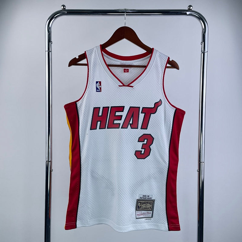 Maillot Miami Heat Hardwood Classics 2005-06 - Blanc