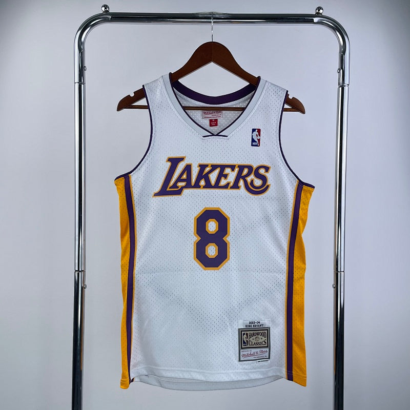 Maillot Los Angeles Lakers Hardwood Classics Col V - Blanc