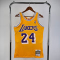 Maillot Los Angeles Lakers Hardwood Classics Col rond - Or