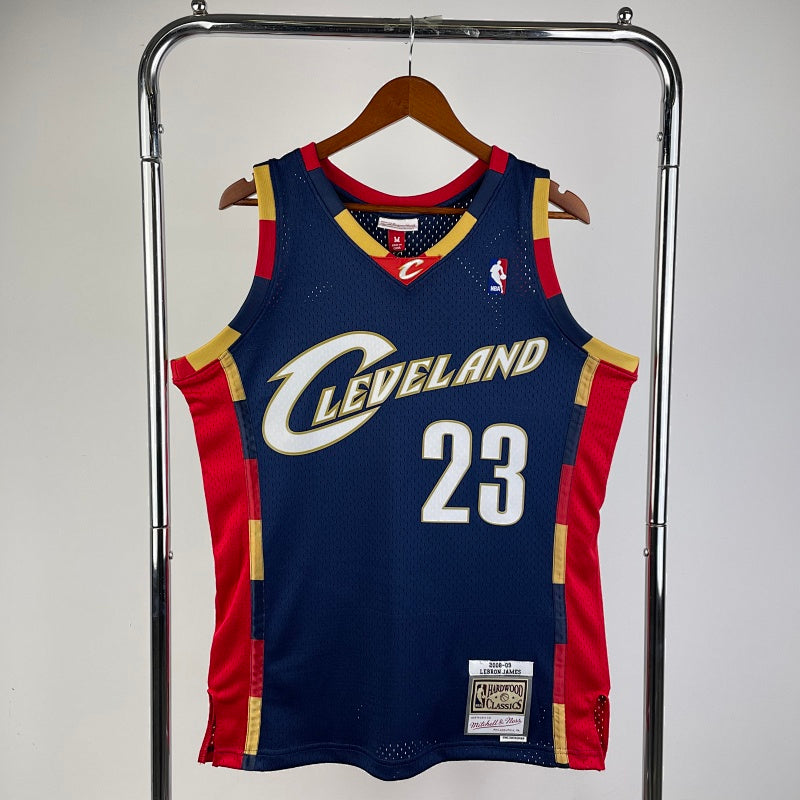 Maillot Cleveland Cavaliers Retro 2008-09 Alternate - Bleu marine