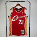 Maillot Cleveland Cavaliers Retro 2003-04 Road - Bordeaux
