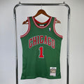Maillot Chicago Bulls Hardwood Classics 2008-09 Go Green - Vert