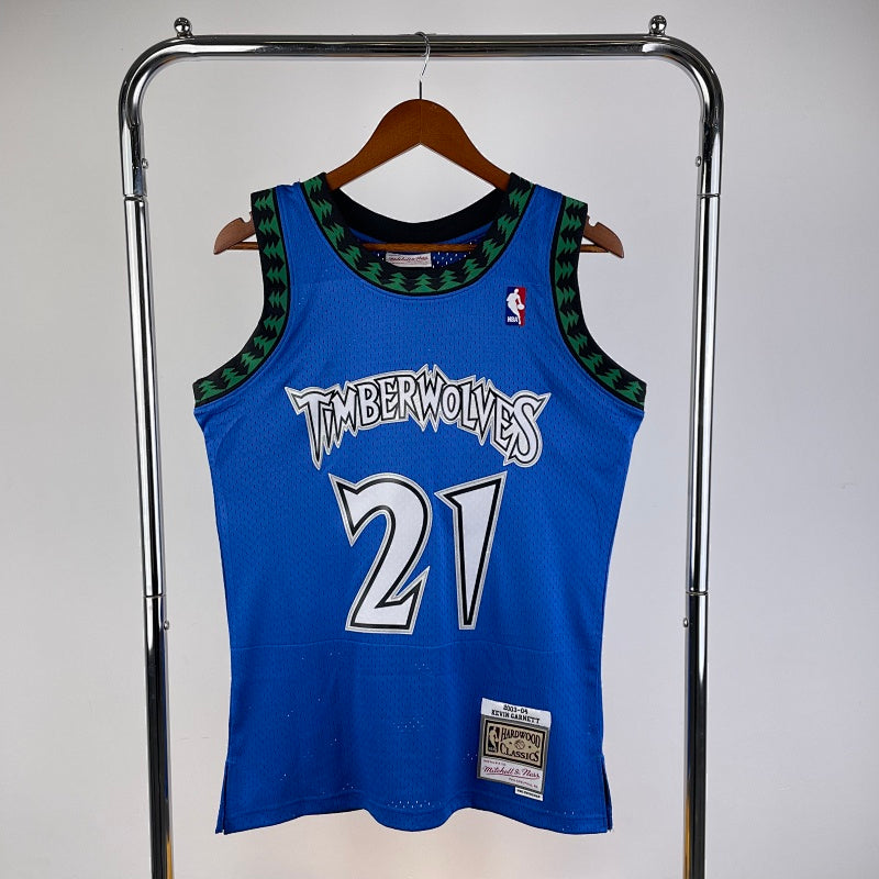 Maillot Minnesota Timberwolves Retro 2003-04 - Bleu