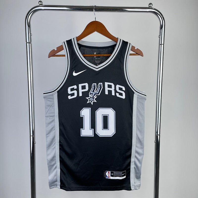 Maillot San Antonio Spurs Icon Edition - Noir