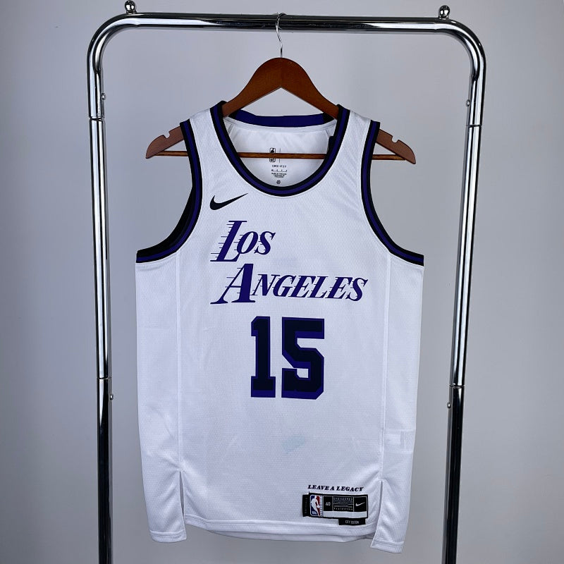 Maillot Los Angeles Lakers City Edition 2022-23 The Blank Canvas - Blanc