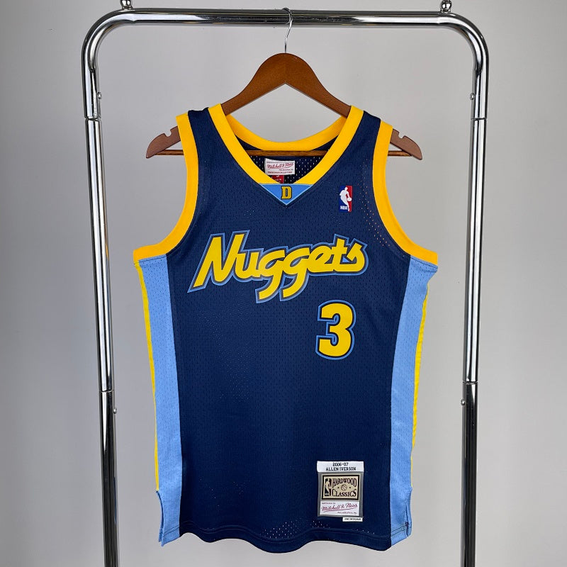 Maillot Denver Nuggets Retro 2006-07 Alternate - Bleu marine