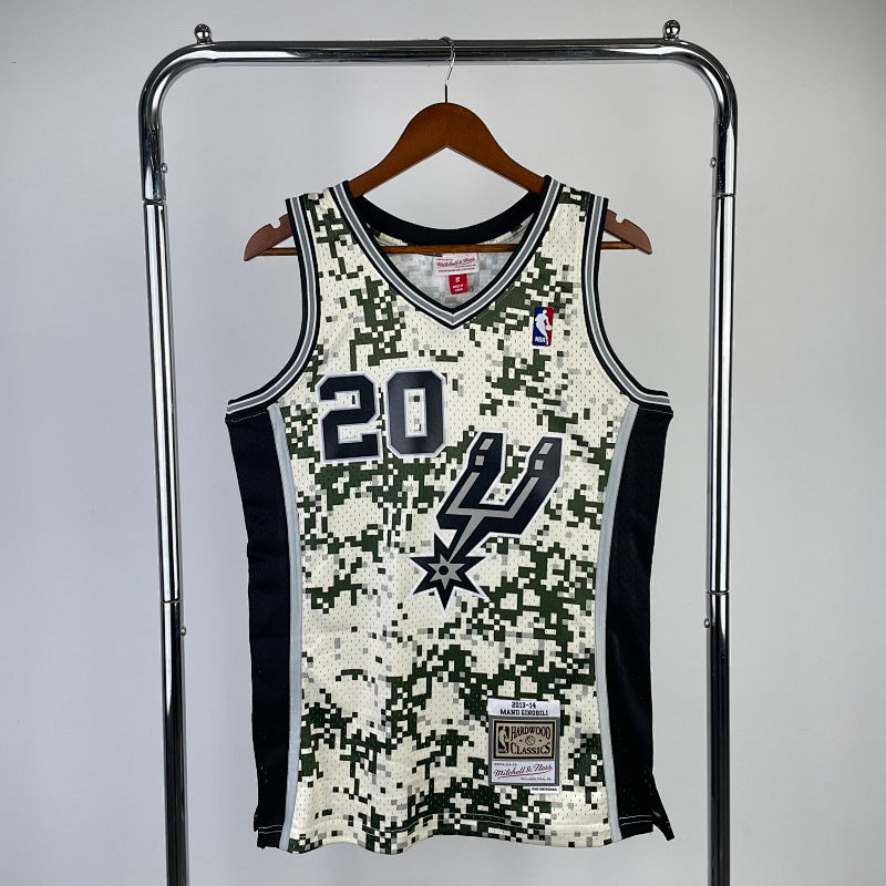 Maillot San Antonio Spurs Retro 2013-14 Camouflage