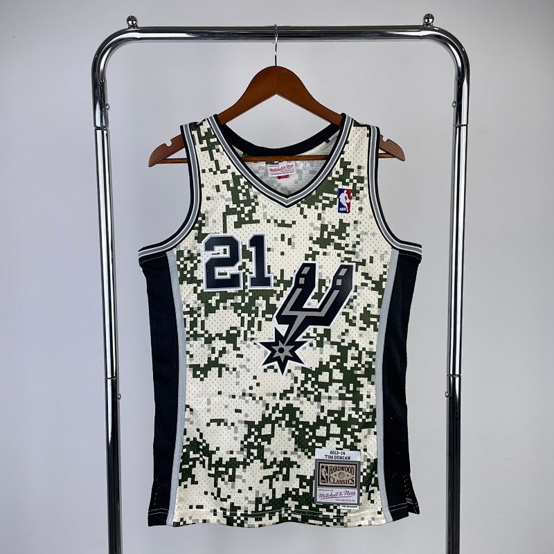 Maillot San Antonio Spurs Retro 2013-14 Camouflage