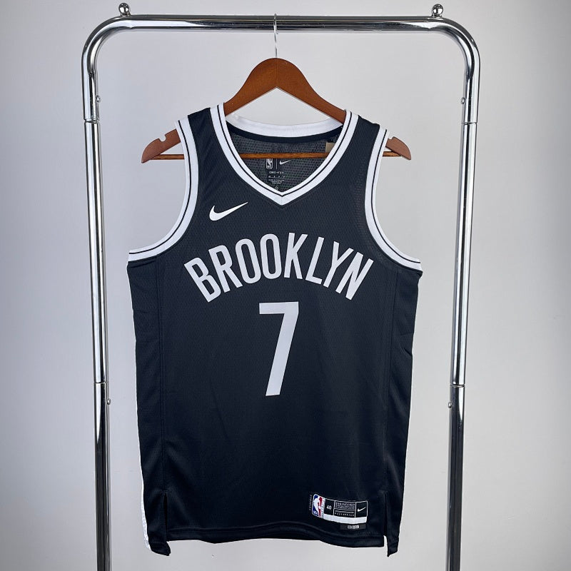 Maillot Brooklyn Nets Icon Edition - Noir