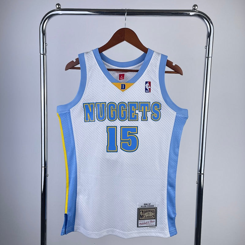 Maillot Denver Nuggets Retro 2003-04 - Blanc