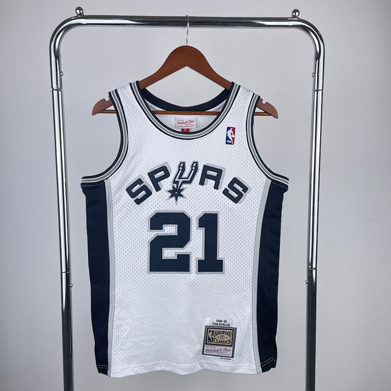Maillot San Antonio Spurs Retro 1998-99 Home - Blanc