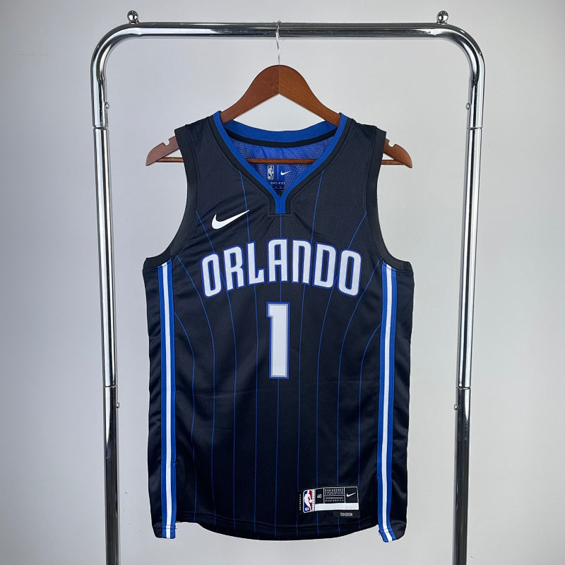 Maillot Orlando Magic Icon Edition - Noir a rayures