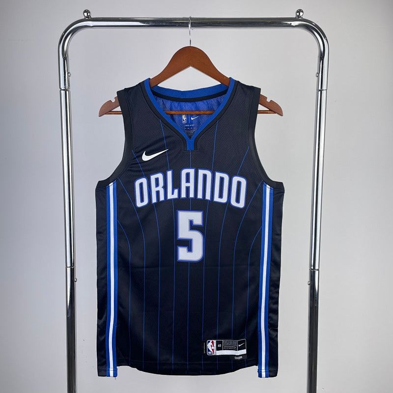 Maillot Orlando Magic Icon Edition - Noir a rayures
