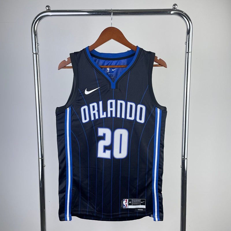 Maillot Orlando Magic Icon Edition - Noir a rayures