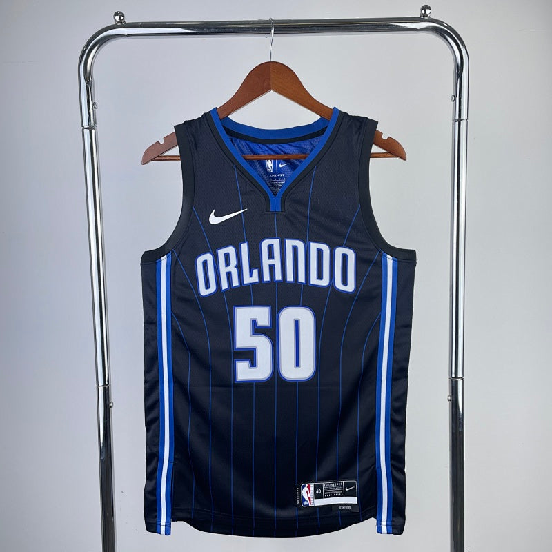 Maillot Orlando Magic Icon Edition - Noir a rayures