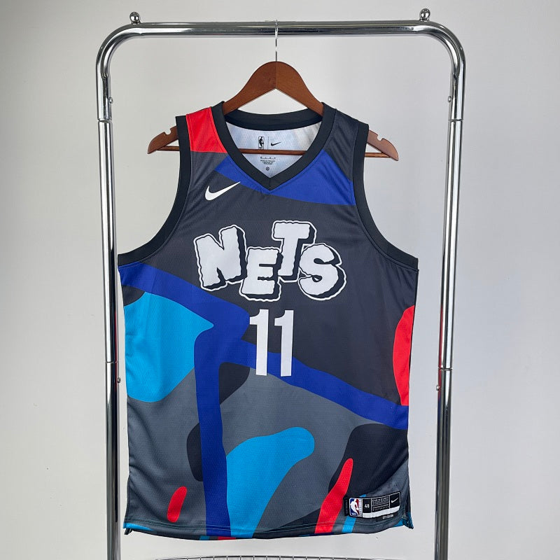 Maillot Brooklyn Nets City Edition 2023-24 KAWS - Bleu et noir