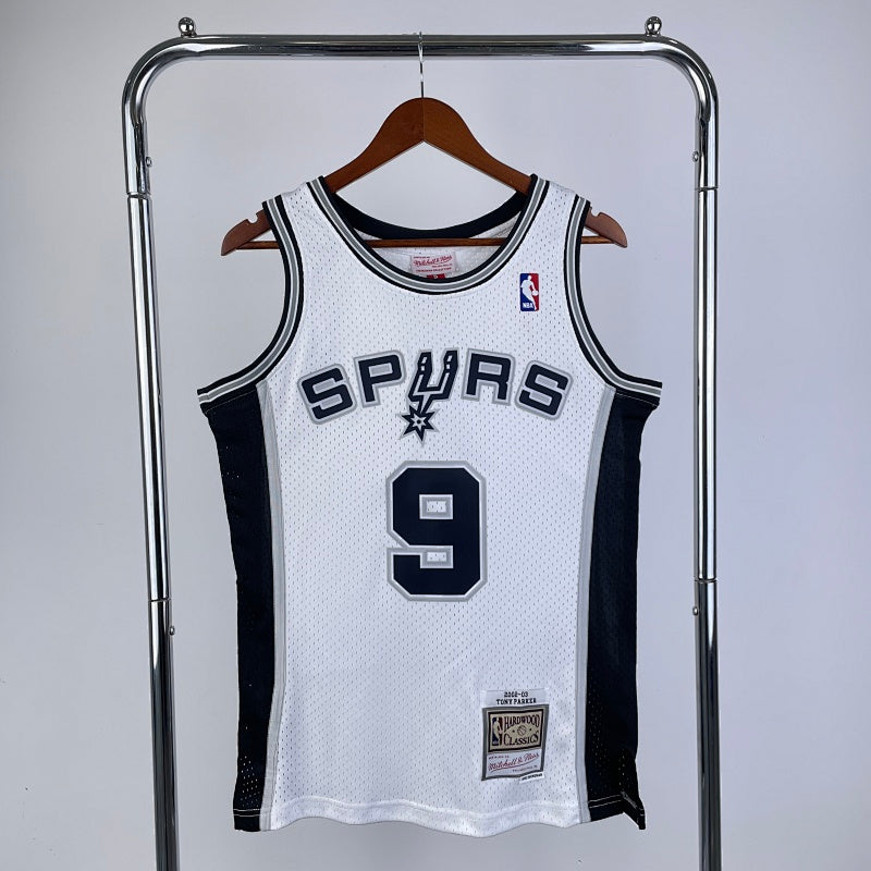 Maillot San Antonio Spurs Retro 2002-03 Home - Blanc