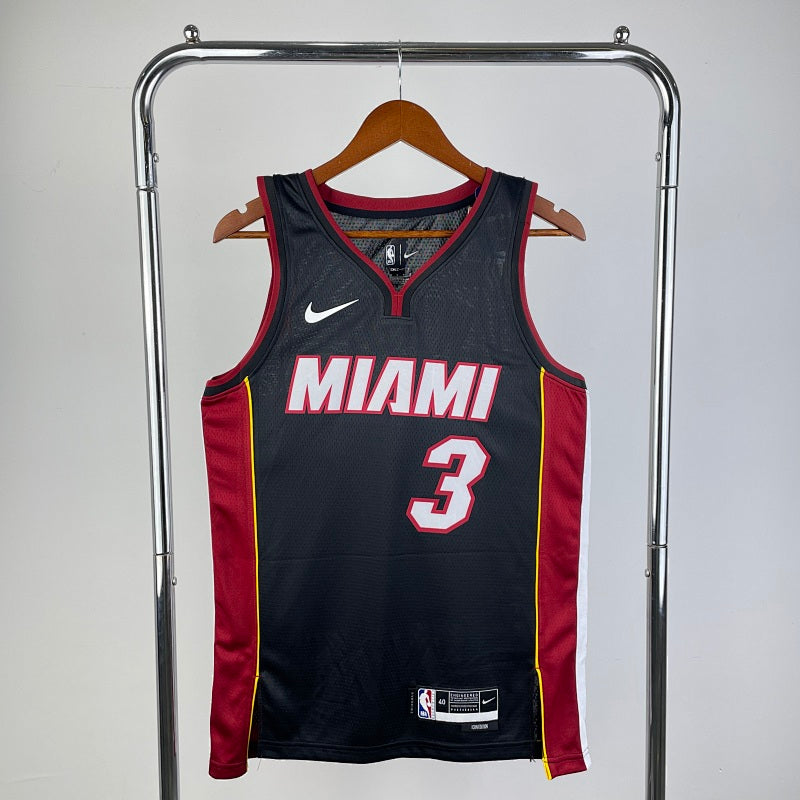 Maillot Miami Heat Icon Edition - Noir