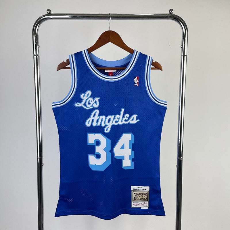 Maillot Los Angeles Lakers Hardwood Classics Los Angeles - Bleu