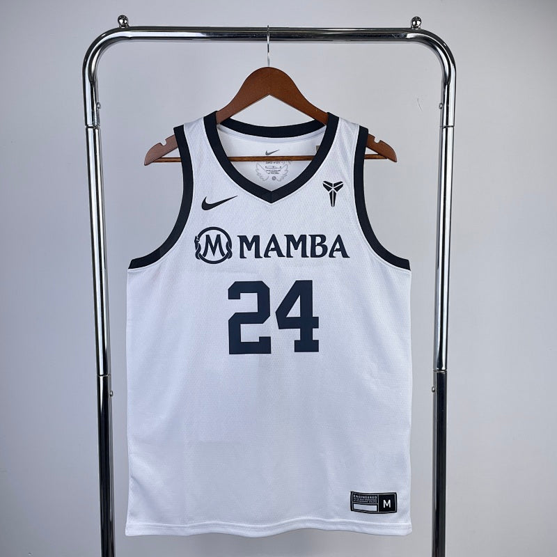 Maillot Los Angeles Lakers Hommage Mamba - Blanc