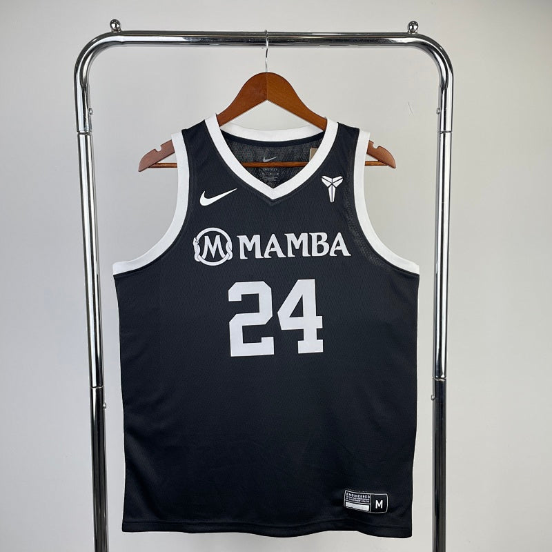 Maillot Los Angeles Lakers Hommage Mamba - Noir