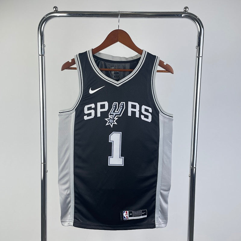 Maillot San Antonio Spurs Icon Edition - Noir