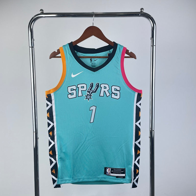 Maillot San Antonio Spurs City Edition 2022-23 Alamodome - Turquoise