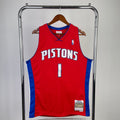 Maillot Detroit Pistons Hardwood Classics 2008-09 - Rouge