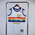 Maillot Denver Nuggets Retro 1991-92 Rainbow - Blanc